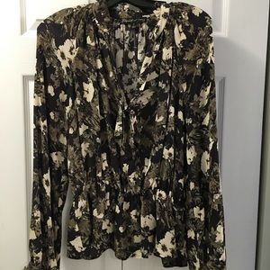 Elizabeth & James Peplum Blouse